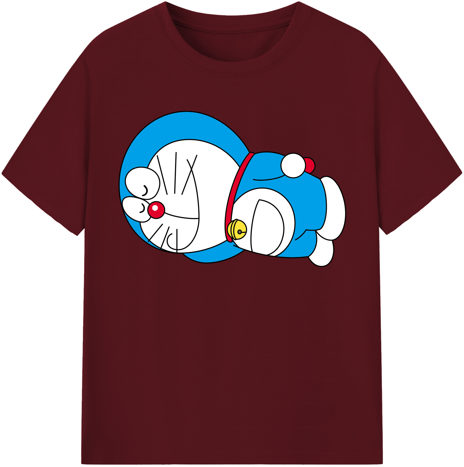 （画像用） ドラえもん Doraemon 綿100％半袖Tシャツ（フロントプリント）